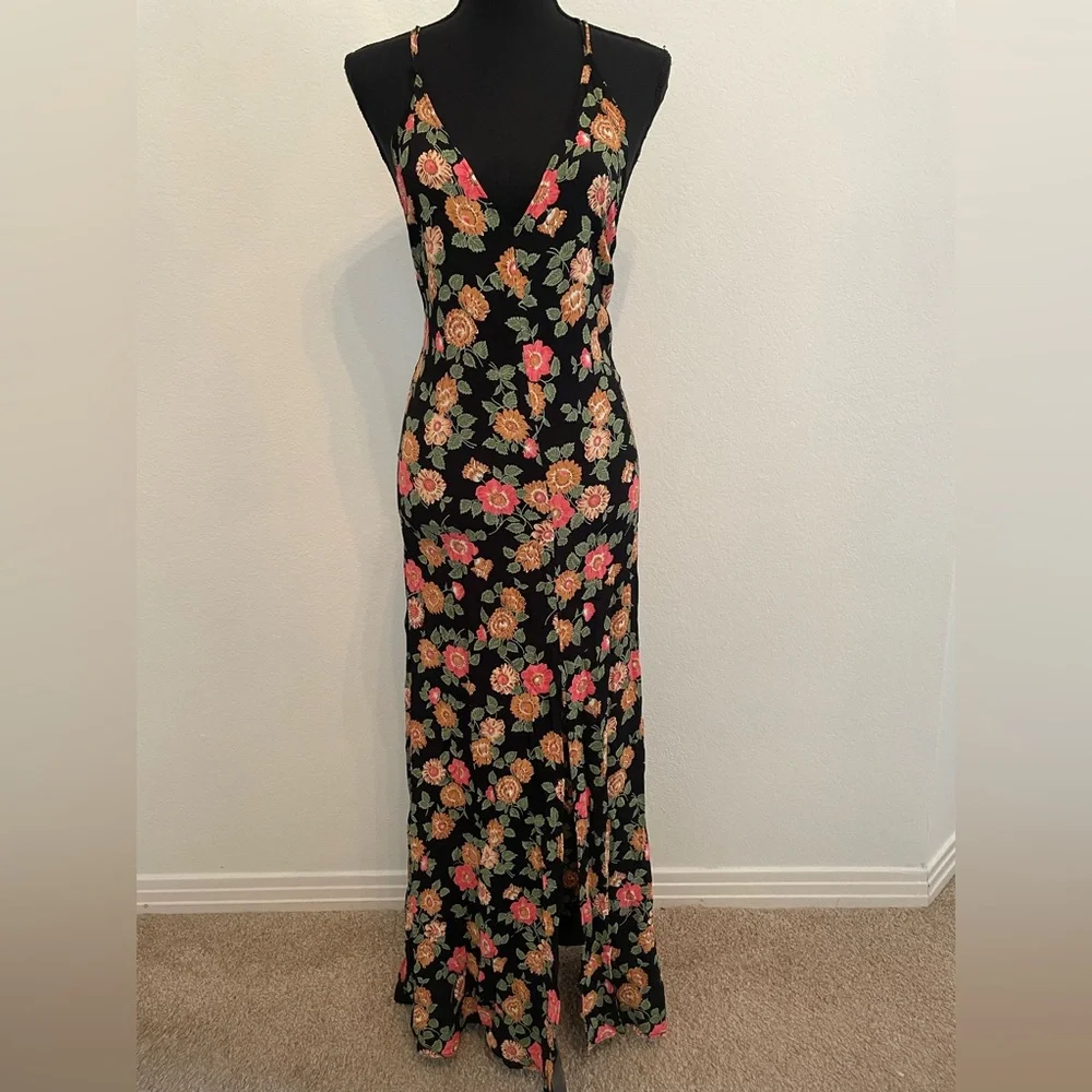 Reformation Eloise Vine floral maxi dress size S beautiful and sexy - Picture 2 of 9